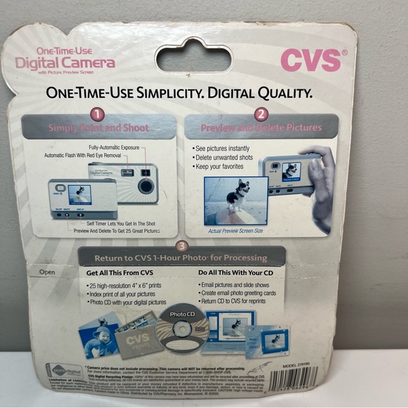 CVS One-Time Use Digital Camera - Picture 4 of 8
